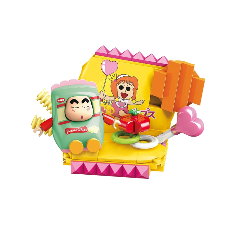 Đồ Chơi Lắp Ráp Keepplay Shinchan Magical girl moe-P chips K20625