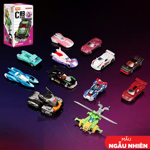 Blokees Mô Hình Trang Trí - Transformers - Wheels C03 - ET64 (Giao Mẫu Ngẫu Nhiên)