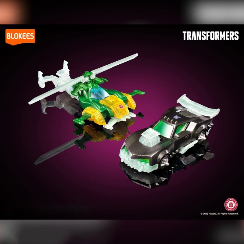 Blokees Mô Hình Trang Trí - Transformers - Wheels C03 - ET64 (Giao Mẫu Ngẫu Nhiên)