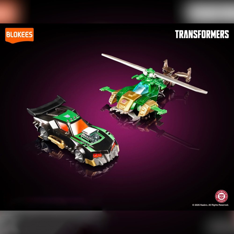 Blokees Mô Hình Trang Trí - Transformers - Wheels C03 - ET64 (Giao Mẫu Ngẫu Nhiên)