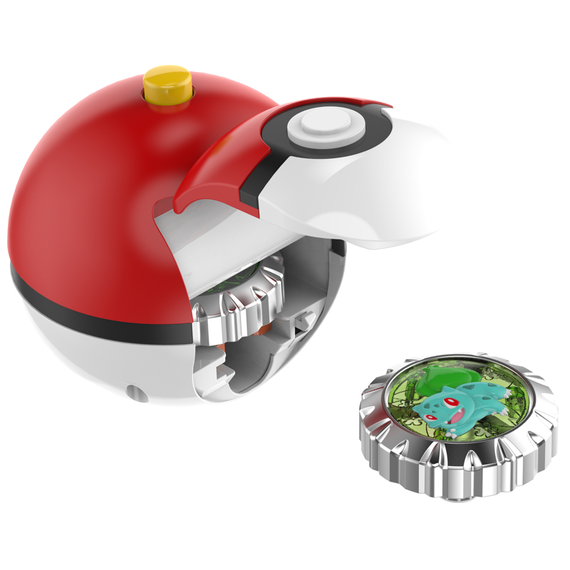 Pokemon Toys Pokemon- Pokeball Con Quay Chiến Đấu - Bulbasaur Pkm0106 (Vta)