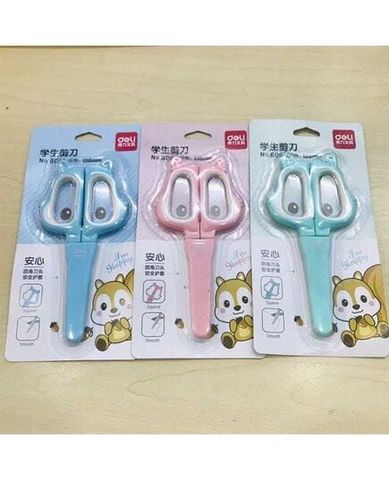 Kéo Học Sinh Deli 138mm 6061