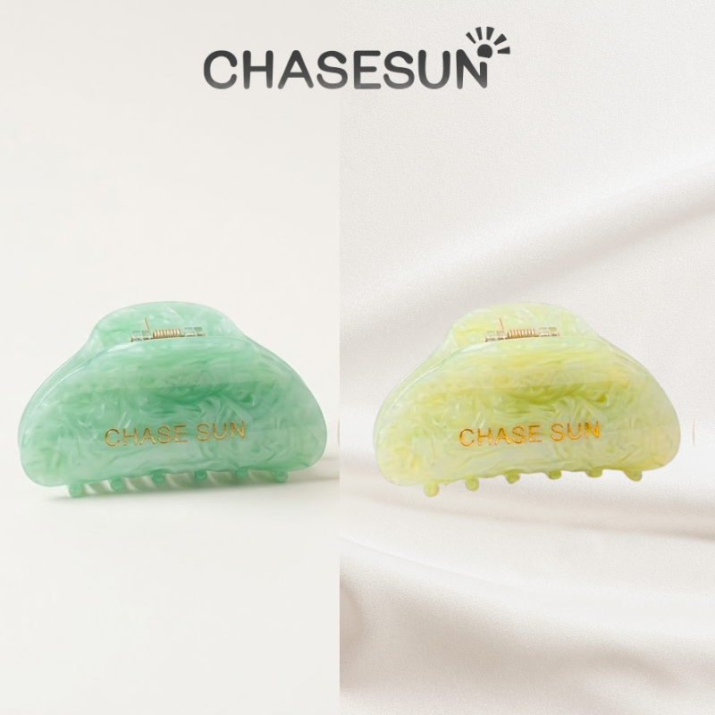 Kẹp Tóc Chasesun Nhiều Màu 8.5*4.5Cm ZJ02 (Giao mẫu ngẫu nhiên)