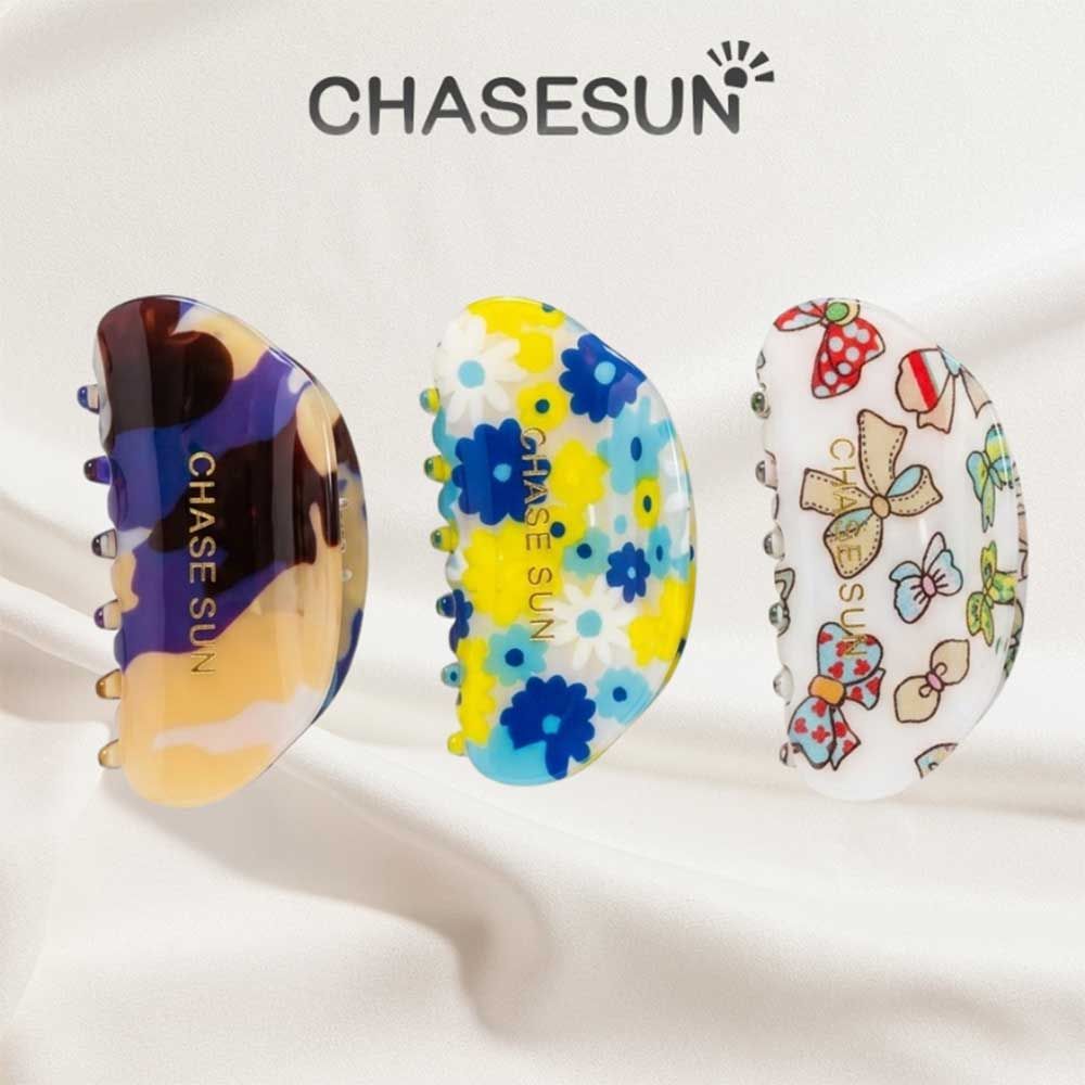 Kẹp Tóc Chasesun Nhiều Màu 7.3x4.5cm ZJ03 (Giao mẫu ngẫu nhiên)