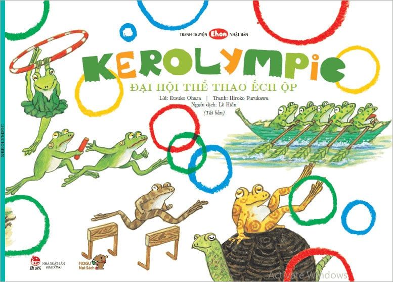 Tranh Truyện Ehon Nhật Bản - Kerolympic - Đại Hội Thể Thao Ếch Ộp