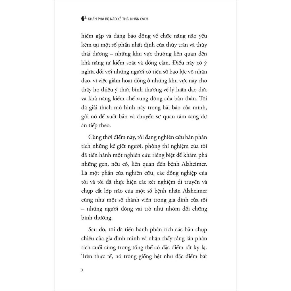 Khám Phá Bộ Não Kẻ Thái Nhân Cách