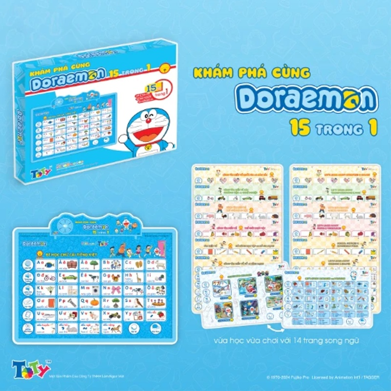 Khám Phá Cùng Doraemon 15 Trong 1 LB23