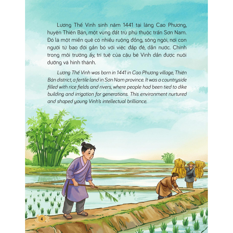 Khí Phách Lạc Hồng - Lương Thế Vinh (Song Ngữ)