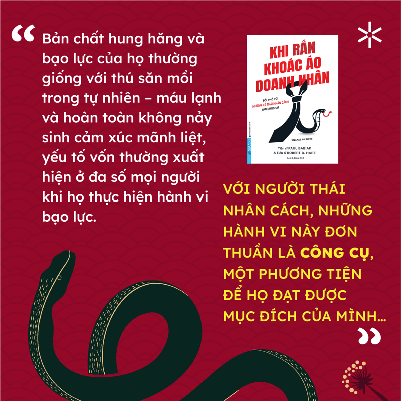 Khi Rắn Khoác Áo Doanh Nhân
