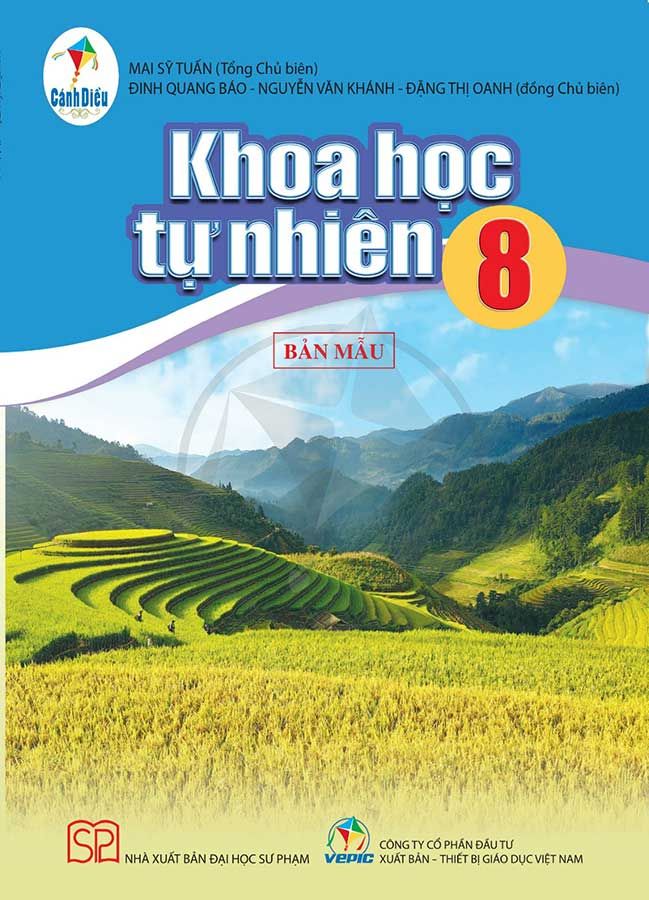 Sách Giáo Khoa Khoa Học Tự Nhiên Lớp 8 - Bộ Cánh Diều