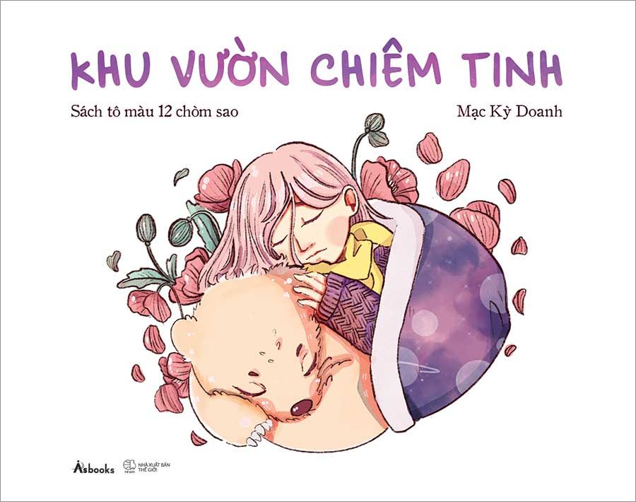 Khu Vườn Chiêm Tinh: Sách Tô Màu 12 Chòm Sao