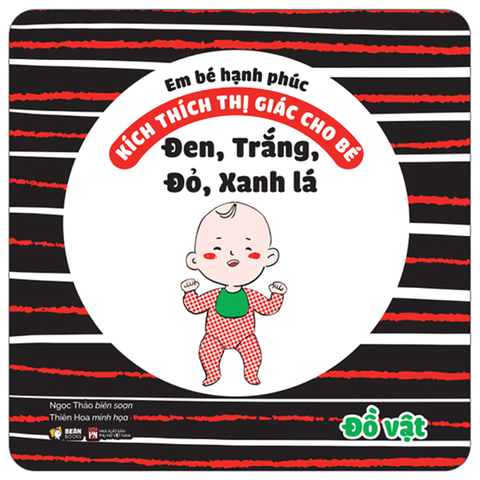 Kích Thích Thị Giác Cho Bé - Đen, Trắng, Đỏ, Xanh Lá Đồ Vật