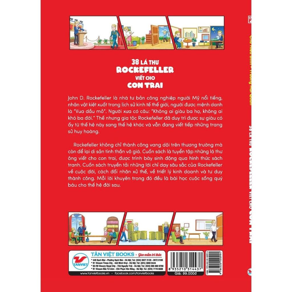 Kim Chỉ Nam Hành Động Cho Thanh Thiếu Niên - 38 Lá Thư Rockefeller Viết Cho Con Trai
