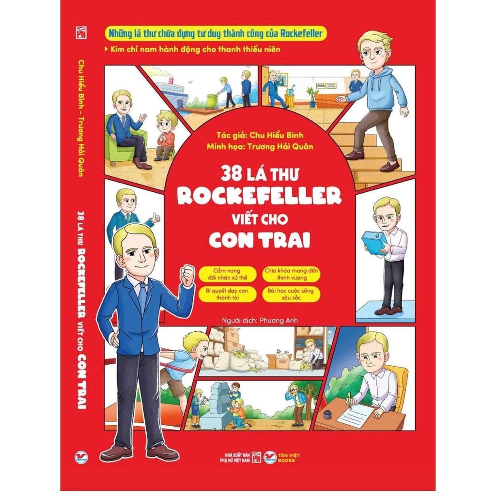 Kim Chỉ Nam Hành Động Cho Thanh Thiếu Niên - 38 Lá Thư Rockefeller Viết Cho Con Trai