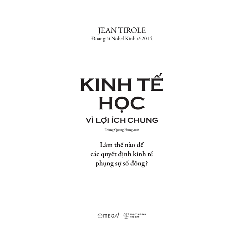 Kinh Tế Học Vì Lợi Ích Chung