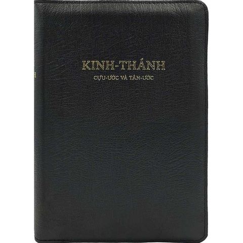 Kinh Thánh Cựu Ước Và Tân Ước (Bìa Da - Màu Đen)