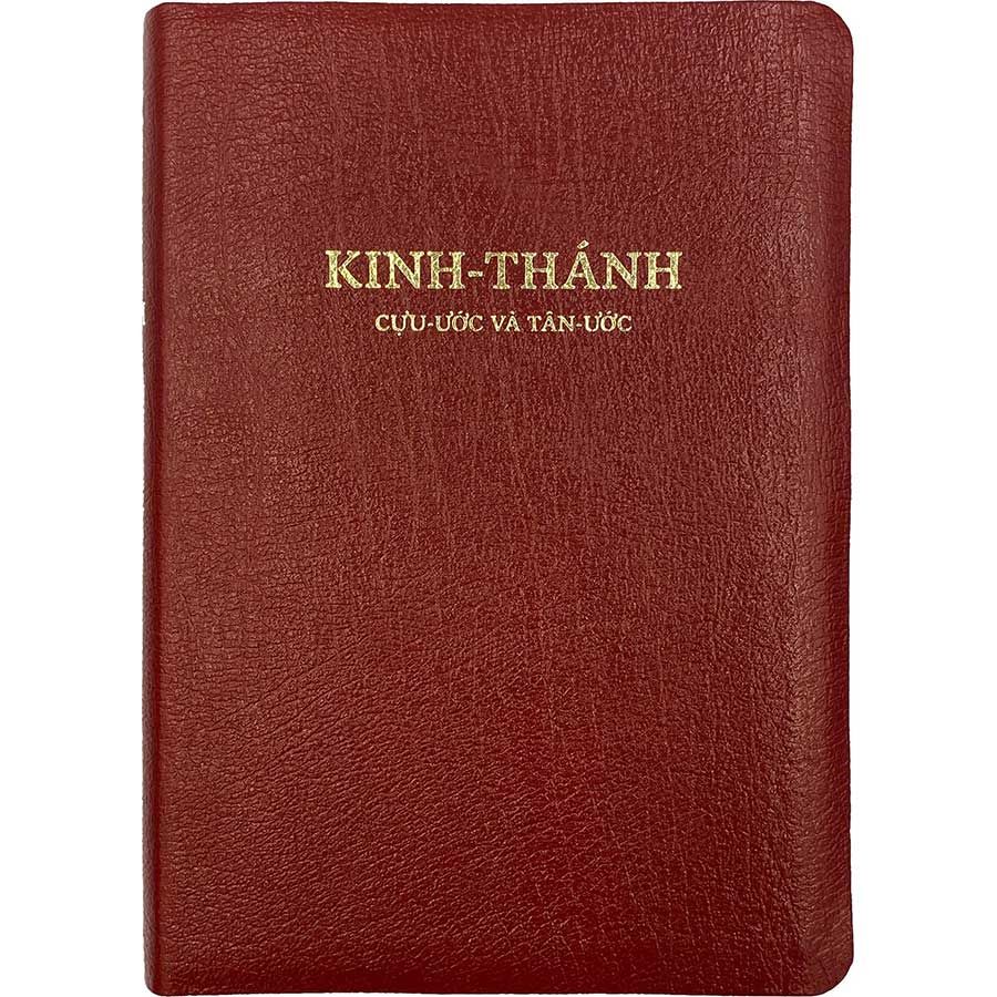 Kinh Thánh Cựu Ước Và Tân Ước (Bìa Da - Màu Đỏ)