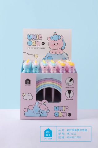 Viết Gel Xanh 0.5Mm Kk- 7112 H/48