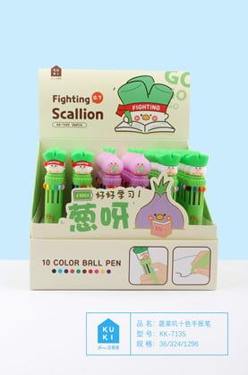 Viết Bi 10 Màu 0.7Mm Kk-7135 H/36  Shands