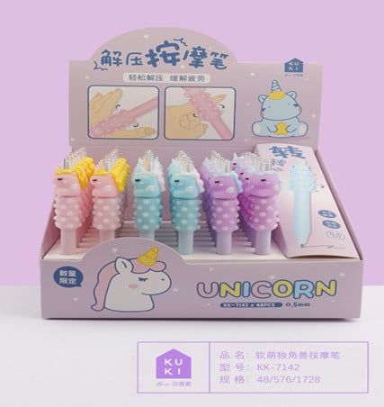 Viết Gel Xanh Kk-7142 H/48 Kk(Shands)