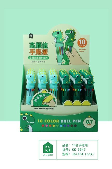 Viết Bi 10 Màu Kk-7947 H/36 Kk