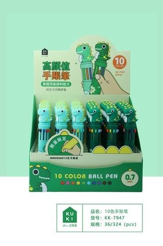 Viết Bi 10 Màu Kk-7947 H/36 Kk