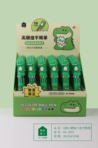 Viết Bi 10 Màu 0.7Mm Kk-7972 H/36  Shands