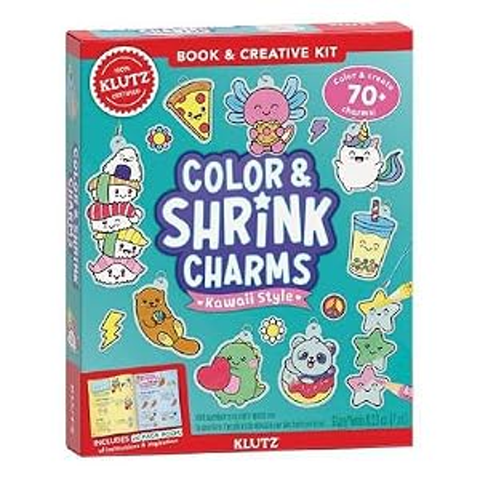 Klutz: Color & Shrink Charms Kawaii Style