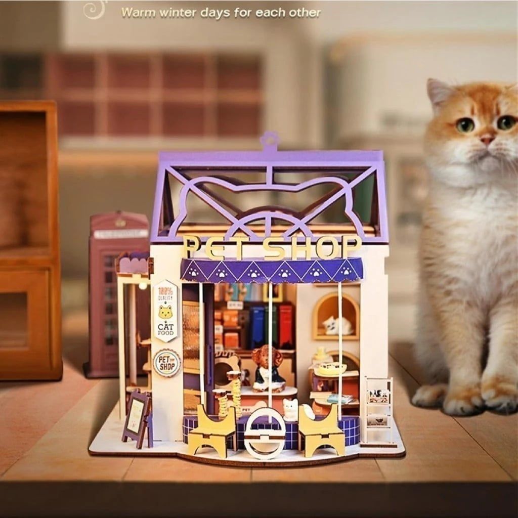 Knowme Lắp Ráp Mô Hình Pet Shop K1074
