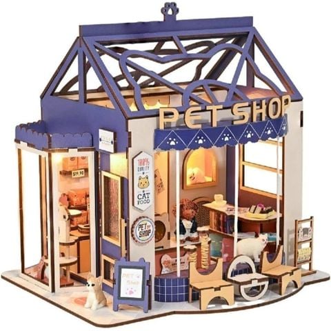 Knowme Lắp Ráp Mô Hình Pet Shop K1074