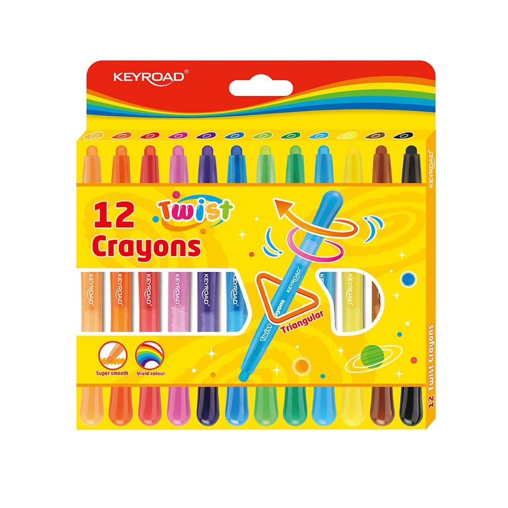 Viết Sáp Màu 12 Cây KR972514 (THNK068)