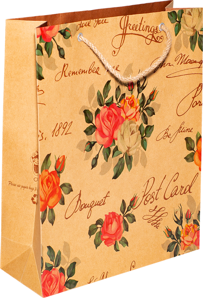 Túi Kraft Quay Bố Số 3-32X25X9.5Cm