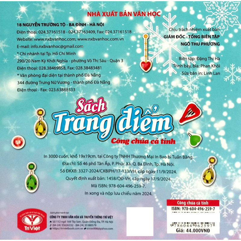 Sách Trang Điểm Công Chúa Cá Tính