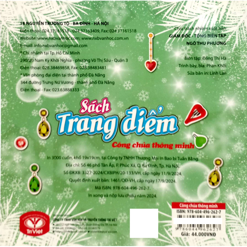 Sách Trang Điểm Công Chúa Thông Minh