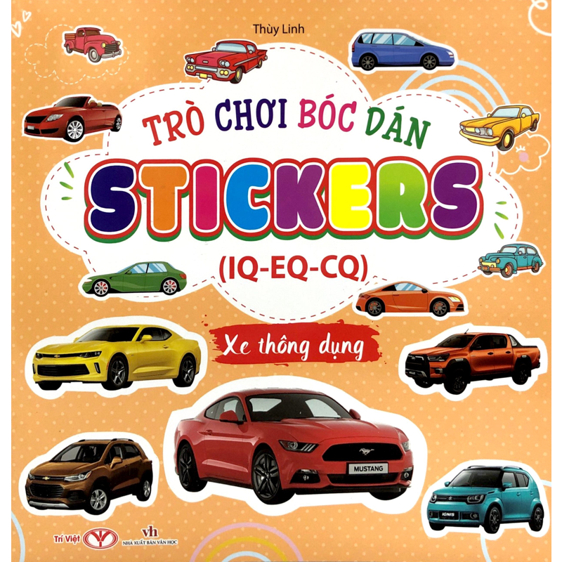 Trò Chơi Bóc Dán Sticker - Xe Thông Dụng