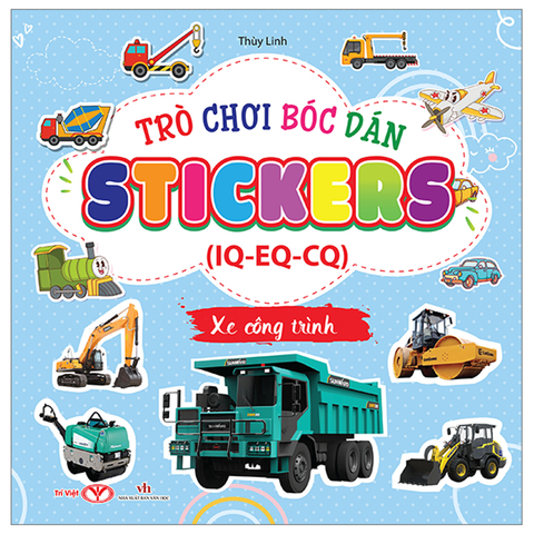 Trò Chơi Bóc Dán Sticker - Xe Công Trình