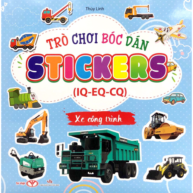 Trò Chơi Bóc Dán Sticker - Xe Công Trình