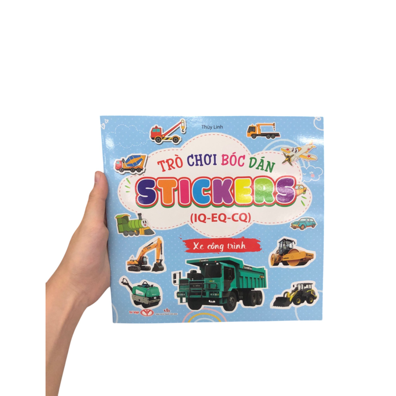 Trò Chơi Bóc Dán Sticker - Xe Công Trình
