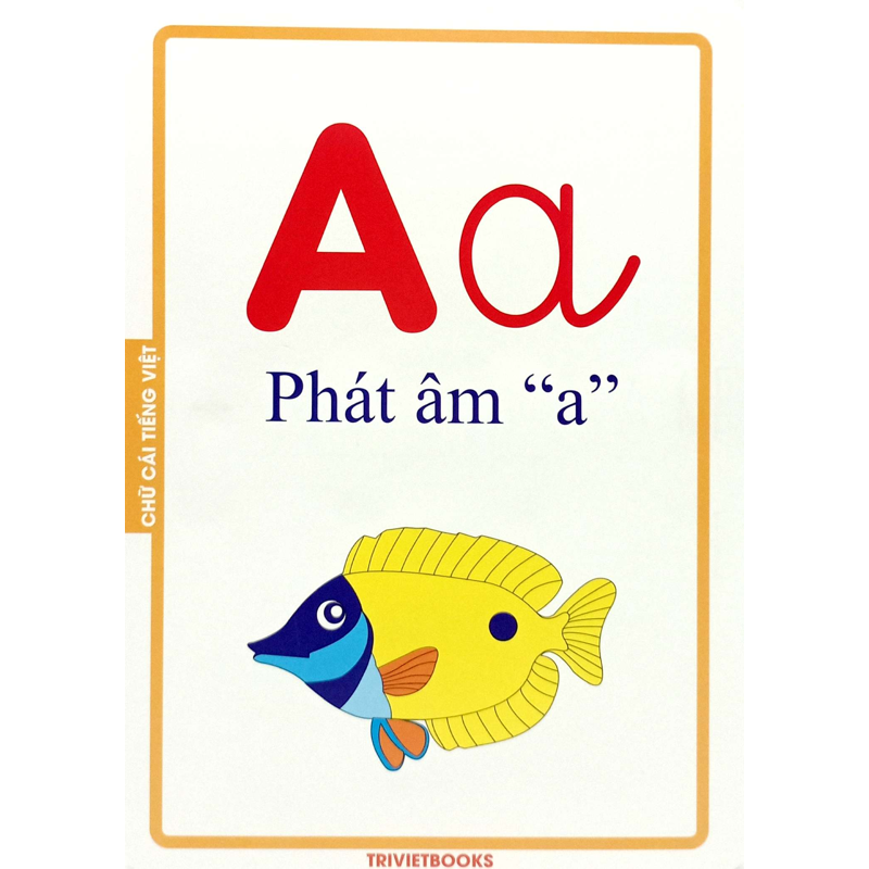 Flashcard Bảng Chữ Cái Tiếng Việt