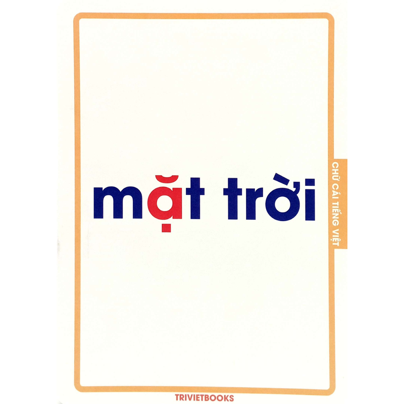 Flashcard Bảng Chữ Cái Tiếng Việt