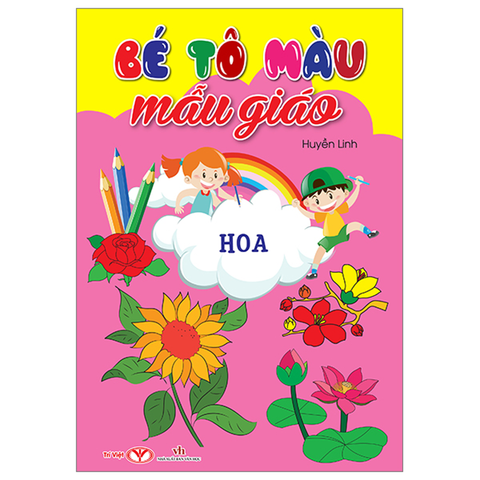 Bé Tô Màu Mẫu Giáo - Hoa