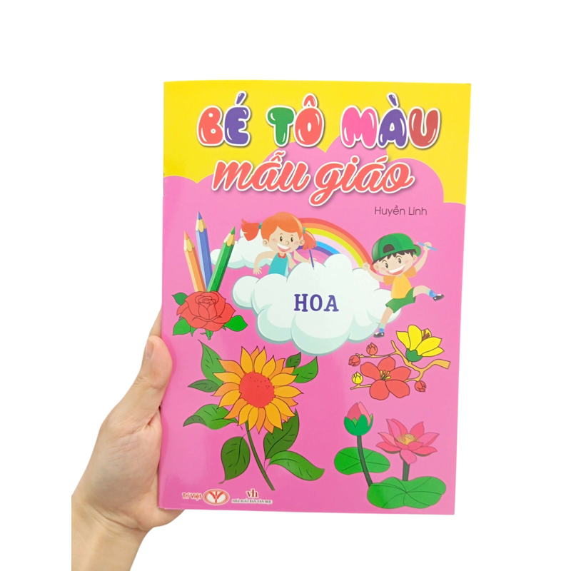 Bé Tô Màu Mẫu Giáo - Hoa