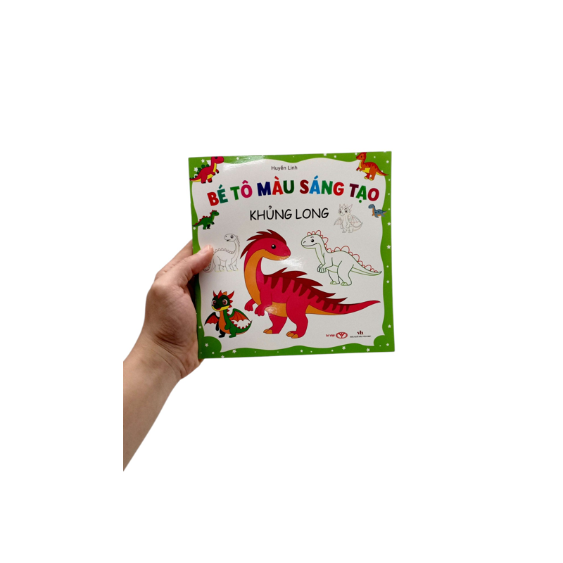 Bé Tô Màu Sáng Tạo - Khủng Long