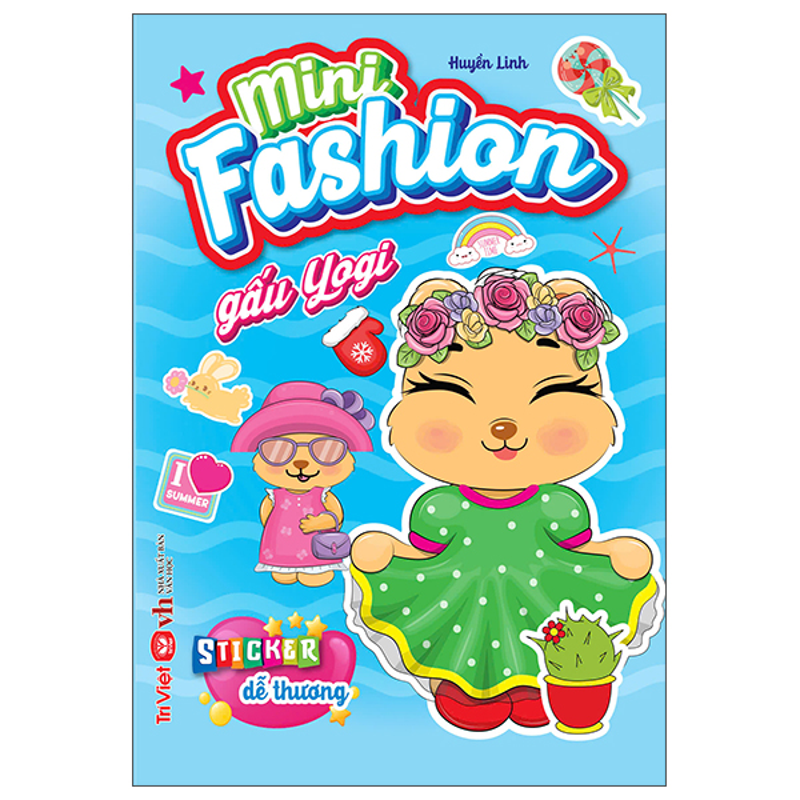 Mini Fashion - Gấu Yogi (Sticker Dễ Thương)