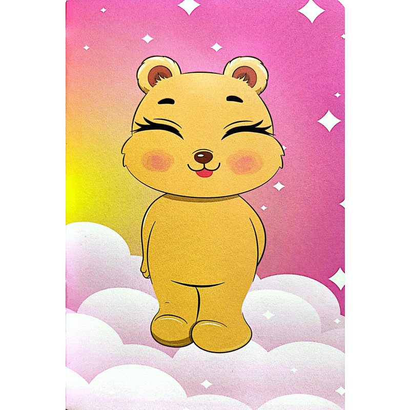 Mini Fashion - Gấu Yogi (Sticker Dễ Thương)