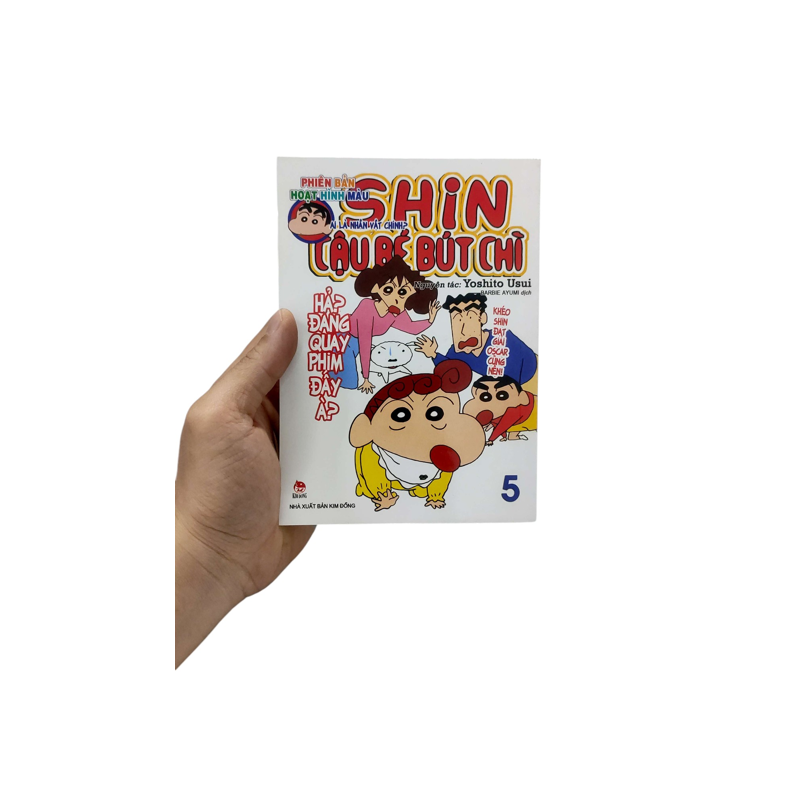 Shin Cậu Bé Bút Chì Tập 5 - Hoạt Hình Màu