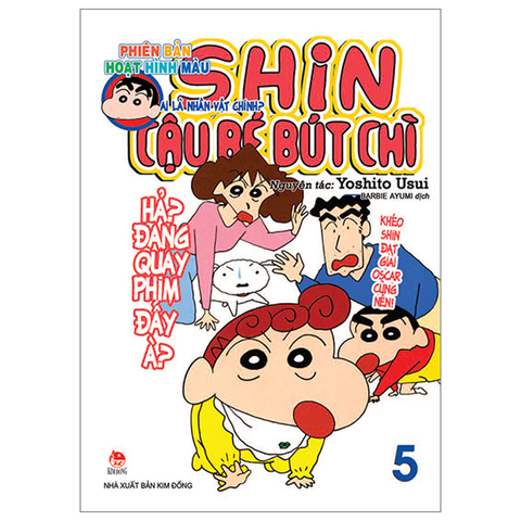 Shin Cậu Bé Bút Chì Tập 5 - Hoạt Hình Màu