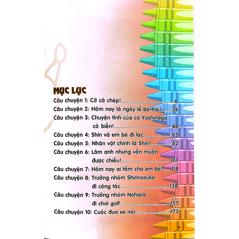 Shin Cậu Bé Bút Chì Tập 5 - Hoạt Hình Màu