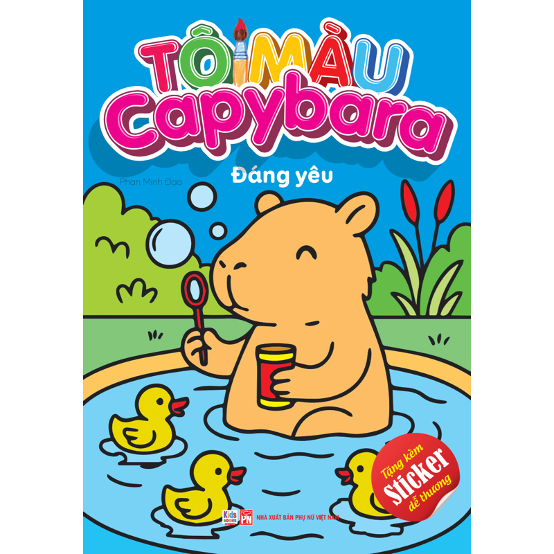 Tô Màu Capybara - Đáng Yêu