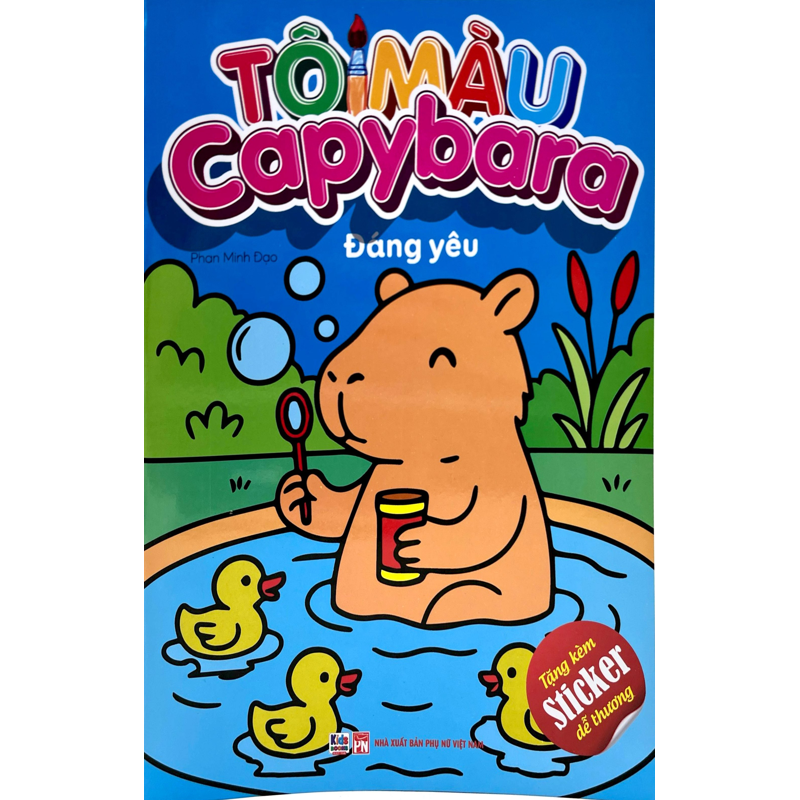Tô Màu Capybara - Đáng Yêu